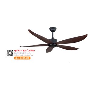 QUẠT ĐÈN CAO CẤP QVIFA-405/COFFEE