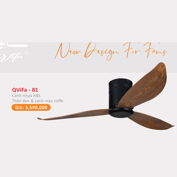 QUẠT ĐÈN CAO CẤP QVIFA-81