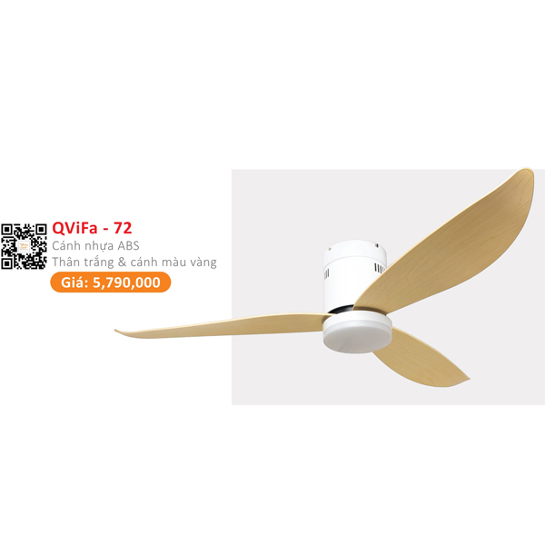QUẠT ĐÈN CAO CẤP QVIFA-72