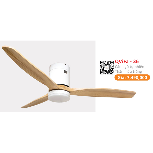 QUẠT ĐÈN CAO CẤP QVIFA-36