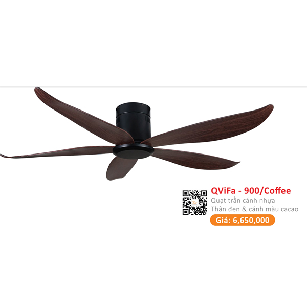 QUẠT ĐÈN CAO CẤP QVIFA-900-COFFEE