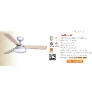 QUẠT ĐÈN CAO CẤP QVIFA -46