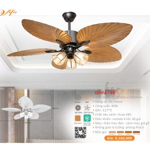 QUẠT ĐÈN CAO CẤP QVIFA-49