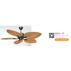 QUẠT ĐÈN CAO CẤP QVIFA-77