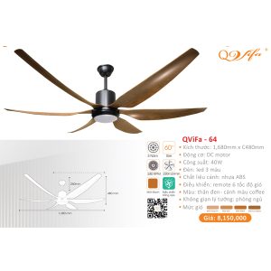 QUẠT ĐÈN CAO CẤP QVIFA-64