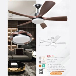 QUẠT ĐÈN CAO CẤP QVIFA-94